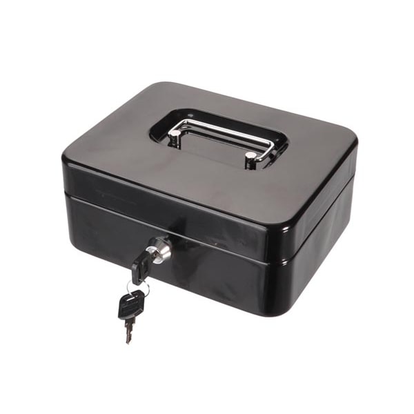 Geldkassette - Herausnehmbarer Münzeinsatz - 16 X 20 X 9 Cm
