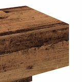 thumbnail of Table basse vieux bois 100x49,5x31 cm bois d'ingénierie Modèle Cristal Plus