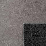 thumbnail of Teppich Kurzflor waschbar Unifarben Wohnzimmer schmutzabweisend Grau Rechteckig 140x200 | 100% Polyester | Florhöhe: 10 mm | pflegeleicht