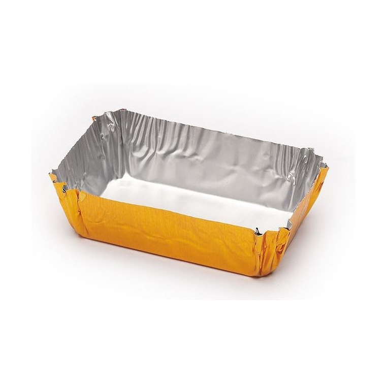 MONOUSO - Pirottini Pasticceria Alluminio 50x30x16mm (100 Pezzi)