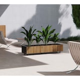 thumbnail of Herstera Garden XIC L - Metalen Plantenbak 150x40x25 cm  - Hout
