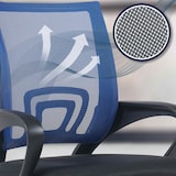 thumbnail of Silla de oficina Genius Azul