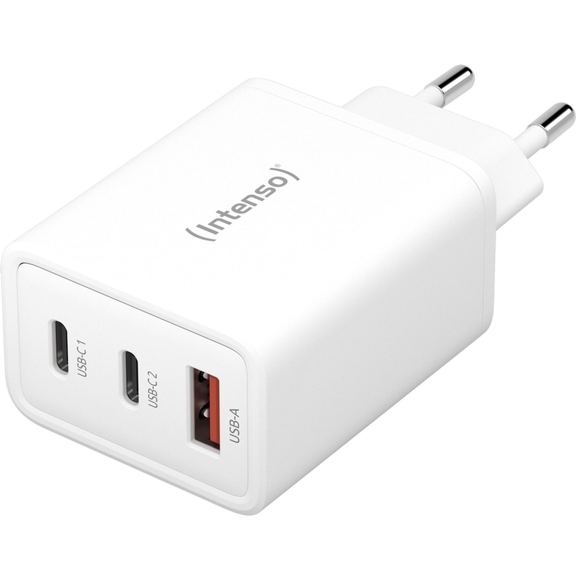 Intenso Power Adapter 65W, USB-A u. 2x USB-C