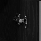 thumbnail of vidaXL Wandschrank mit Glastüren Schwarz Eiche 69,5x34x90 cm