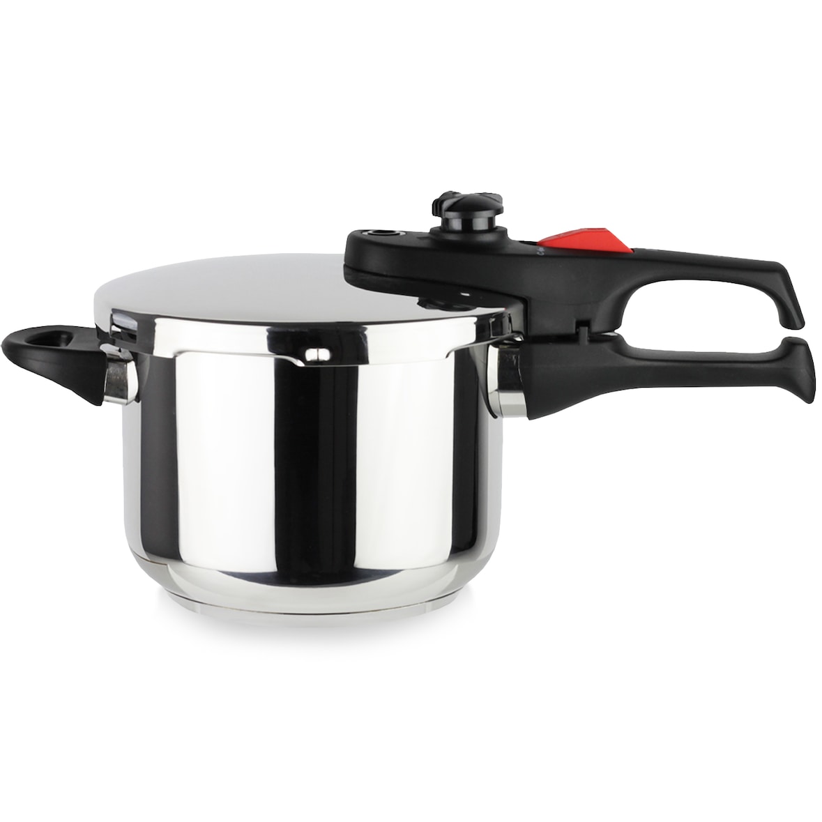 Magefesa Practika Plus - Olla Express Rápida 3.2L, Acero Inoxidable 18/10, Sensor Presión, Inducción, Ahorro Energético, Cocina Sana