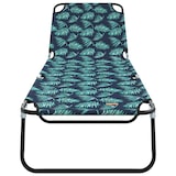 thumbnail of vidaXL Klappliege Tragbare Blattmuster 600D Oxford-Gewebe