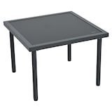 thumbnail of Merax Gartenlounge-Set, 6 Sitzer frei-kombinierbar Gartenmöbel aus Seil Tischplatte aus Glas, grau
