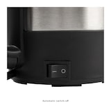 thumbnail of Clatronic WKR 3624 Wasserkocher Edelstahl-Schwarz