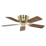 thumbnail of Deckenventilator Classic Flat III Messing gebürstet 103 103