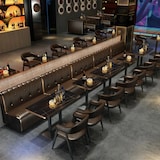 thumbnail of 360Home Zweisitzer-Sofa Gastronomiemöbel Cafe Bar Restaurants Hotel Einrichtung Stuhl 120*60*90cm 【Y-02】Braun