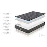 thumbnail of Taschenfederkernmatratze Black Spring Royal, 30cm, 160x200cm - Moonia