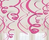 thumbnail of 12 Deko Spiralen pink