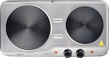 thumbnail of BELTAX Disco Elétrico Duplo BHP-0218, Potência: 2500W, 2 discos, Diâmetro discos: 15,5 + 18,5 cm, Termostatos independentes
