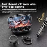 thumbnail of Ecouteurs Bluetooth Sport Étanche LED Affichage Son Stéréo 9D Blue YONIS