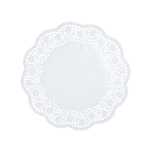 PAPSTAR 2000 Tortenspitzen rund Ø 18 cm weiss