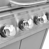 thumbnail of Griglia Barbecue A Gas 4+1 Fornelli Argento