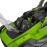 thumbnail of 40V EGO LI accu grasmaaier + 2 x 6.0Ah accu's + dubbele lader borstelloze motor 40cm maaihoogte VITO