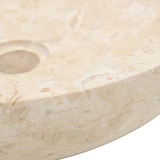 thumbnail of vidaXL Gootsteen 40x12 cm marmer crème