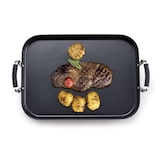 thumbnail of BERGNER - Teppanyaki-Grill 32x23cm aus geschmiedetem Aluminium Induktion