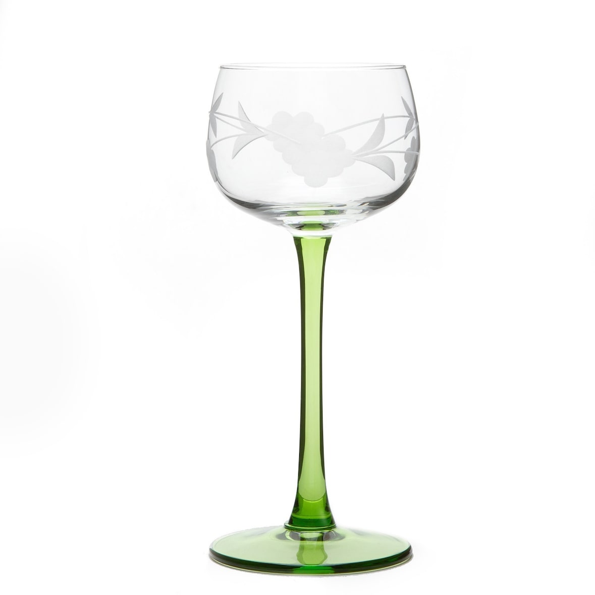 Verres à Vin d'Alsace décor 4 GRAPPES  X 6   Everyverre