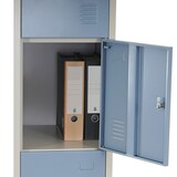 thumbnail of Schließfach Boston T163, Schließfachschrank Wertfachschrank Spind, Metall 180x38x45cm ~ blau