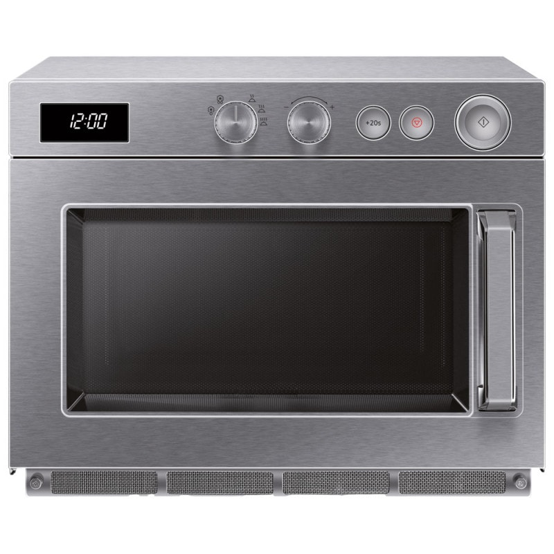 Four à micro-ondes en acier inox, 26 litres, maximum 1850 W 464x557x368 mm - VIRTUS