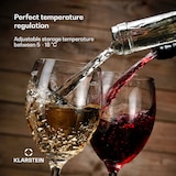 thumbnail of Klarstein Shiraz Premium Smart 24 Weinkühlschrank Silber-Metallic