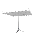 thumbnail of Parasol forain 250x220 fixe blanc.