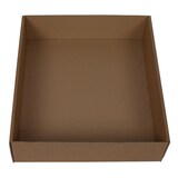 thumbnail of 18x Kleiderbox Stülpdeckel Aufsatz Verstärkung Deckel 628x528x150 braun BB-Verpackungen