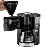 thumbnail of Melitta Look V Timer 1025-08 Schwarz - 1080 Watt, 1.25L abnehmbarer Wassertank