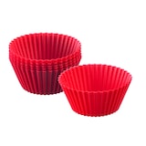 thumbnail of Westmark 6 Silikon Muffinformen, 7 cm, rot, 30142260