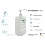 thumbnail of SET: Blanc Hygienic Hebelspender 1.000ml + 2x 1 Liter Lotion Cremeseife mit vormontierter Pumpe