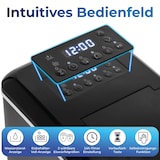 thumbnail of KLAMER Eiswürfelmaschine, 10 Eiswürfel in 7-9 Minuten, 15 kg Eiswürfel pro Tag, 2 Eiswürfelgrößen, 2,1 L Wassertank, 120 W Ice Maker mit Timer, Leise…