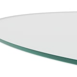 thumbnail of Relaxdays Glasplatte, Ø 50 cm, 8 mm dick, gehärtetes ESG, runde Glasscheibe für Tisch & Kamin, Tischplatte, transparent