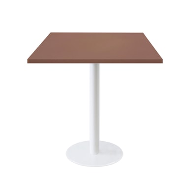 RestooTab - Table Rome blanc 70x70cm rosso jaipur fenix | METRO