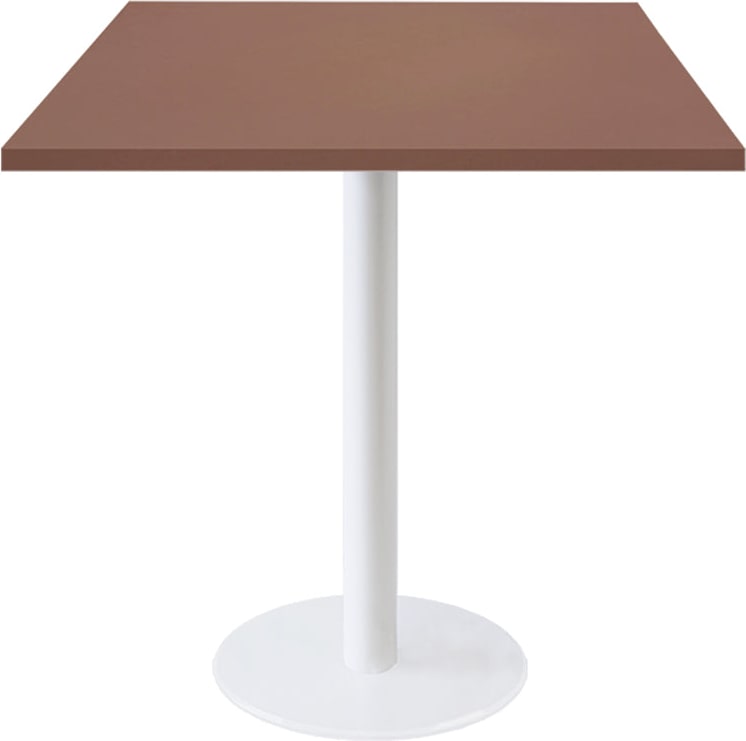 RestooTab - Table Rome blanc 70x70cm rosso jaipur fenix | METRO