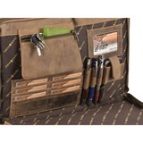 thumbnail of Greenburry Aktentasche Notebooktasche Leder braun Vintage 43x29cm
