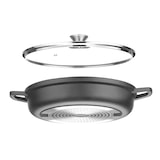 thumbnail of HENDI Braadpan met antiaanbaklaag, 4,3L, Zwart, 425x332x(H)70mm