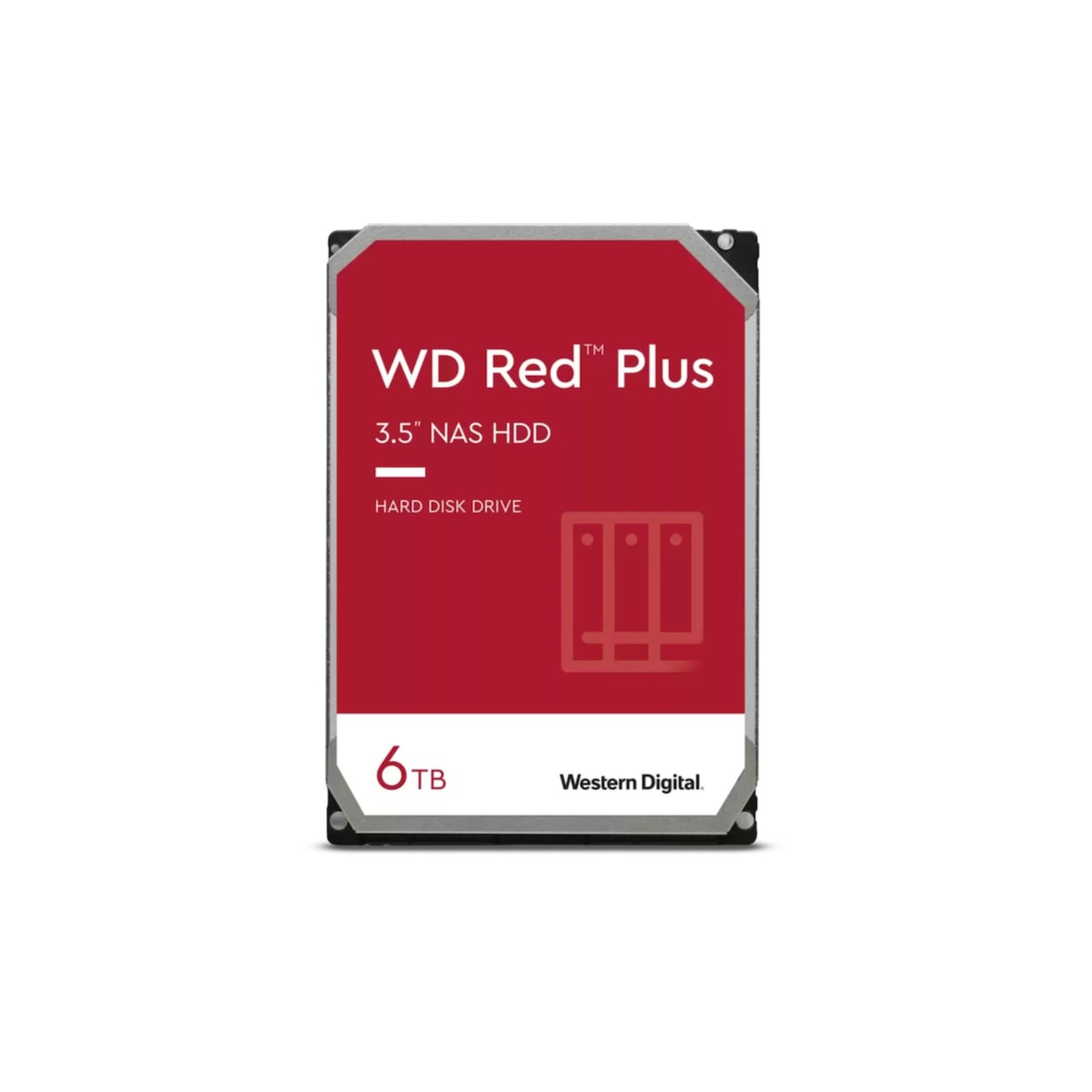 HDD WD Red Plus 6TB/8,9/600 Sata III 256MB (D)