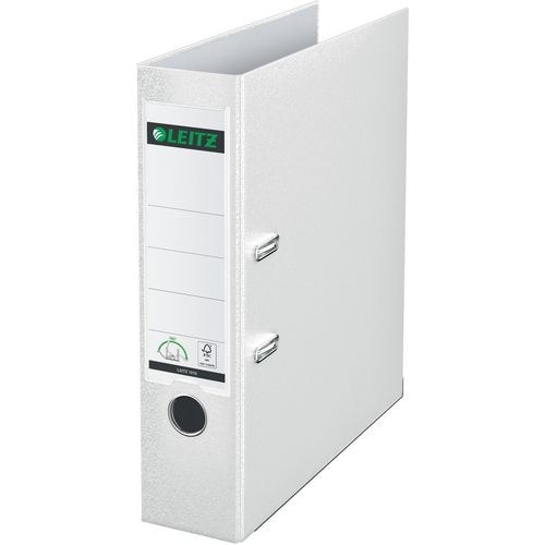 Leitz 180° Breit Ordner DIN A4 82 mm Weiß 2 Ringe 1010 PP (Polypropylen) Glatt Hochformat