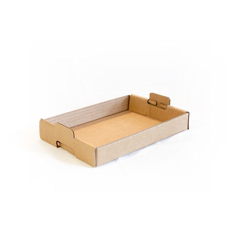 Caja de cartón Apilable para Frutas y Hortalizas 3kg 40x30x7 cm (81 uds)