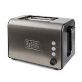 thumbnail of BLACK+DECKER BXTO900E Tostadora de 900W, con 2 ranuras extra anchas, 3 funciones, 7 niveles de tostado, sistema auto centrado, bandeja recoge migas