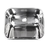 thumbnail of Edelstahl Ausgussbecken 535 x 432 x 221 mm 40 l Waschbecken