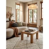 thumbnail of Rustikaler Couchtisch `Nako`: Akazienholz, quadratisch, handgefertigt, pflegeleicht. Beige, 60x60x40 cm | Kadima Design