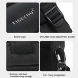 thumbnail of Sac À Dos Ordinateur Étanche Léger Extensible 15.6 Pouces Pour Voyage Affaires YONIS