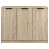 thumbnail of Helloshop26 - Buffet bahut commode armoire meuble de rangement organisateur cuisine salle de séjour salon sonoma 90,5 x 30 x 70 cm 02_0031728