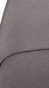 thumbnail of CHEFGASTRO Barhocker SALAMANCA Stoff Eckig Schwarz HxBxT 99x38x44cm Stoff Taupe Barstuhl