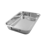 thumbnail of aro Auflaufform, Edelstahl, 31 x 22 x 5.3 cm, rechteckig, silber