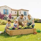 thumbnail of HORTALIA Caixa de cultivo Box L30 em madeira tratada para exterior - 120x80x30 cm