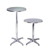 thumbnail of Stehtisch 2in1 höhenverstellbar 70/115cm Ø60cm Aluminium Bistrotisch Bartisch